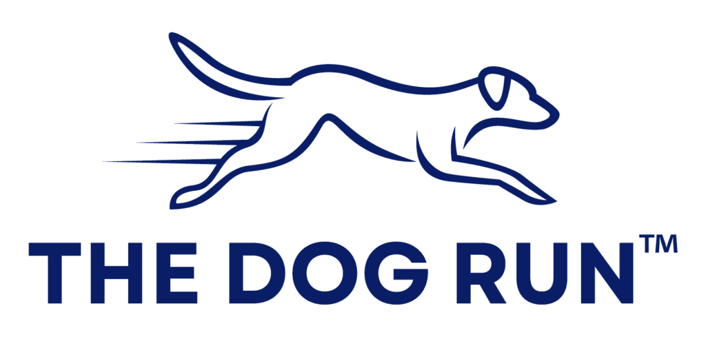 The dog run logo